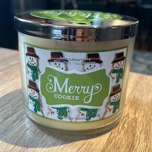 Merry Cookie 3 wick candle